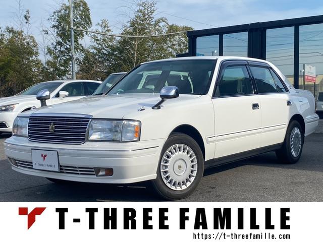 クラウン(トヨタ) スーパーサルーンエクストラ　ワンオーナー車　車庫保管　オートエアコン　オートウィンドウ　走行距離３６０００キロ　フォグランプ 中古車画像