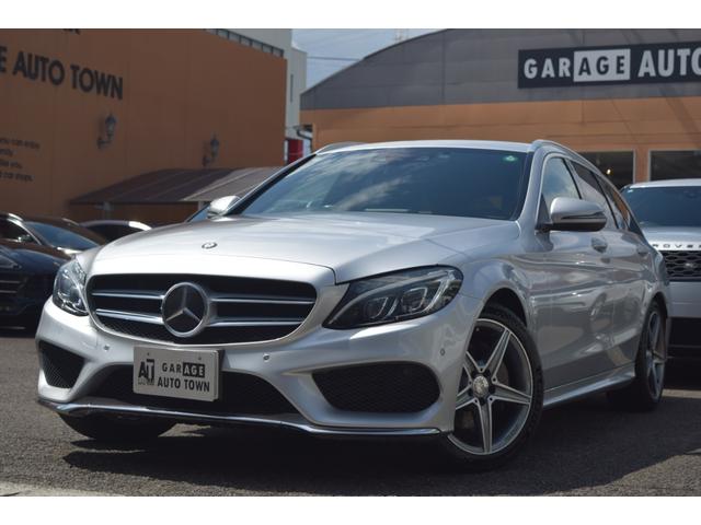 Ｃ２２０ｄ　ステーションワゴン　スポーツ　レーダーセーフティ　ＡＭＧスタイリング　純正ＨＤＤナビ地デジＴＶ　ブラックレザーシート　ディストロニックプラス　シートヒーター　メモリーパワーシート　電動リアゲート
