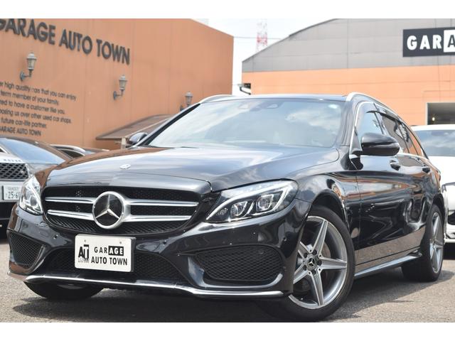 Ｃクラスステーションワゴン(メルセデス・ベンツ) Ｃ２２０ｄ　ステーションワゴンローレウスエディション　レーダーセーフティ　純正ＨＤＤナビ地デジＴＶ　パノラミックスライディングルーフ　ブラックレザーシート　ＡＣＣ　バックカメラ　ブラインドスポットアシスト 中古車画像
