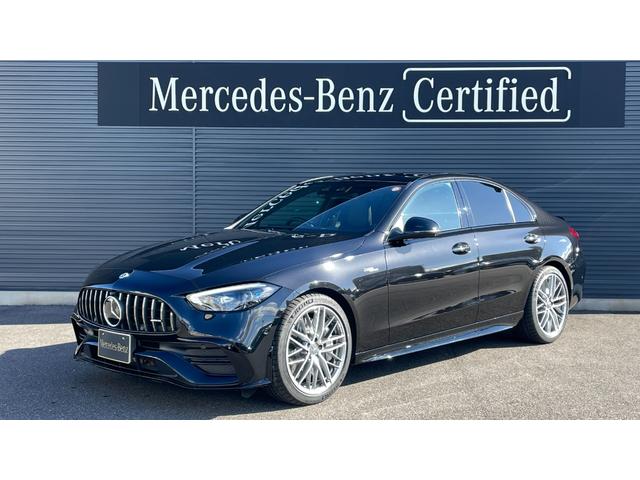 Cクラスセダン（AMG）Ｃ４３　４マチック　レーダーセーフティ　ナビゲーション　ＥＴＣ車載器　パノラミックスライディングルーフ　３６０°カメラシステム　ＬＥＤライトヘッド　Ｂｌｕｅｔｏｏｔｈ接続 中古車画像