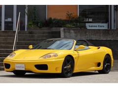 360 スパイダー ブラックレザー 正規ディーラー車 6MT HDDナビ MSレーシング社外マフラー 可変機能付 整備記録簿付 中古車画像