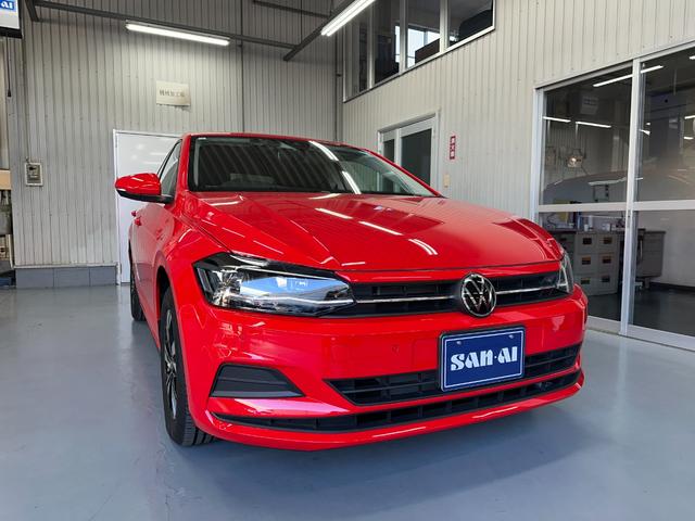 ポロ(フォルクスワーゲン) ＴＳＩコンフォートライン　ワンオーナー　禁煙車　ディラーオプションＴＶチューナー・前後ドラレコ　バックカメラ　ＣａｒＰｌａｙ対応　衝突軽減ブレーキ　パークアシスト　レーンアシスト　ブラインドスポット　ＬＥＤライト 中古車画像
