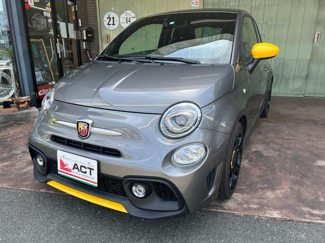 アバルト アバルト５９５ ＰＩＳＴＡ 国内未導入モデル イエローカラーパッケージ（キャリパー．ホイールキャップ．シートベルト ．ボディパーツ）の中古車｜グーネット中古車