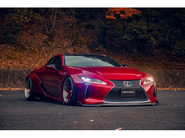 LEXUS LC LC500 | 2018 | RED | 19400 km | details.- Japanese LEXUS LC LC500 | 2018 | RED | 19400 km | details.- Japanese