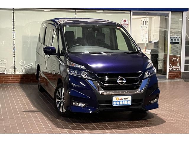 セレナ(日産) ハイウェイスター　Ｖセレクション　両ＡＳＤ　カーナビ　フルフラットシート　デュアルエアコン　インテリキー 中古車画像