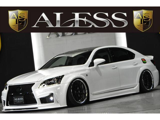 ＬＳ ＬＳ４６０　バージョンＣ　エアフォースエアサス　オーバーフェンダー　ＷＯＲＫ２０インチホイール　ＡＩＭＧＡＩＮフルエアロ　可変バルブワンオフマフラー（1枚目）