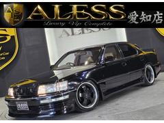 セルシオ B仕様 当時仕様カスタム フルエアロ ファブレス18インチ 車高調 リアウィング ビレットグリル ベージュ革シート クリアウィンカー ポータブルナビ 中古車画像