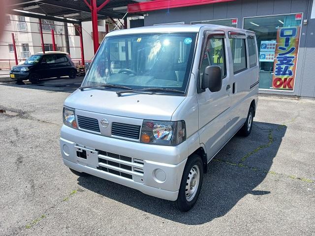 日産 ＤＸ　車検２年付　タイヤ新品付　バッテリー新品付　エアコン　パワステ　オートマ　ＡＭ／ＦＭラジオ　ドアバイザー　集中ドアロック