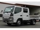 キャンター Ｗキャブ　４ＷＤ　メッキパーツ　アオリ縞板加工　荷床鉄板　Ｆシートカバー付　車両総重量４３６０ｋｇ　荷台内寸２０９８－１６０５－３８０（1枚目）