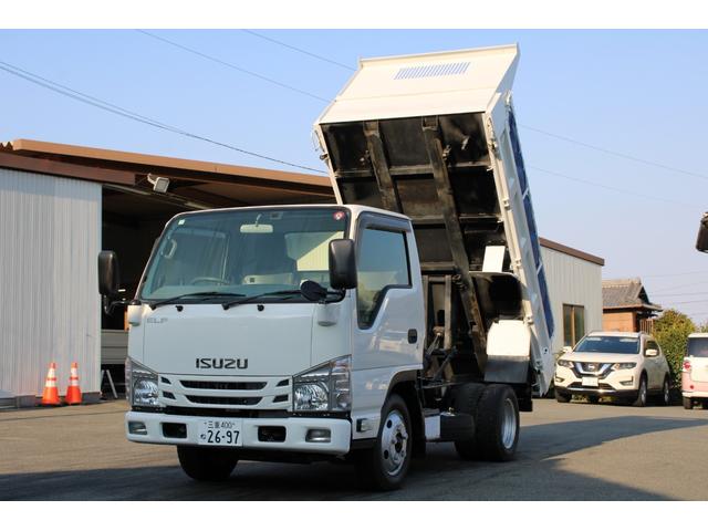 ダンプ　２ｔ　全低床　☆１０尺☆極東ＤＤ０２－３１☆開閉シート☆中間ピン☆フォグランプ☆キーレス☆電格ミラ―☆ＥＴＣ☆車両総重量４８４５ｋｇ☆荷台内寸３０５１ｘ１６０４ｘ３１３