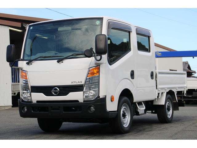 アトラストラック Ｗキャブ　１．１５ｔ　４ＷＤ　全低床　☆１０尺☆パートタイム４ＷＤ☆電格ミラー☆フォグランプ☆シングルＴ☆車両総重量３５７０ｋｇ☆荷台内寸２０９６ｘ１６１７ｘ３７９☆床地上高８３２（1枚目）
