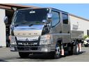キャンター Ｗキャブ　２ｔ　全低床　☆１０尺☆メッキパーツ☆アオリ＆荷床シマ板加工☆フォグランプ☆電格ミラー☆キーレス☆リアヒーター☆ＥＴＣ☆車両総重量４６８０ｋｇ☆荷台内寸２２１０ｘ１６０４ｘ３７８（1枚目）