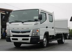 キャンター Wキャブ 2.85t パワーゲート(PG)超ロング 全低床 17尺スーパーロング☆極東S1002☆リフト荷重1000kg☆リアヒーター☆電格ミラー☆車両総重量6425kg☆荷台内寸4021x1918x367☆ゲートテーブル1217x1686☆床地上高928 中古車画像