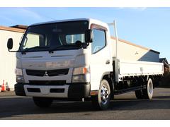 キャンター 平ボディ ワイド 超ロング 3.5t積載 3.5t積載 スーパーロング 荷床鉄板 キーレス ETC ロープフック5対 スペアキーX2 車両総重量6645kg 荷台内寸5002-2081-372 床地上高986 中古車画像