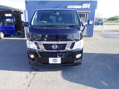 キャラバン ロングプレミアムGX スマートキー プッシュスタート フルセグナビ Bluetooth フリップダウンモニター 中古車画像