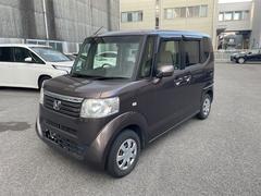 N-BOX G・Lパッケージ 両側スライド・片側電動 ナビ スマートキー アイドリングストップ ベンチシート CVT 盗難防止システム ABS ESC CD USB 衝突安全ボディ エアコン パワーステアリング パワーウィンドウ 中古車画像