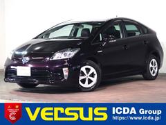 プリウス S 社外SDナビ&フルセグTV CD&DVD・音楽録音・ブルートゥース対応 バックカメラ ドライブレコーダー ETC シートヒーター 革調シートカバー装着 HIDライト インテリキー 純正アルミ 禁煙車 中古車画像