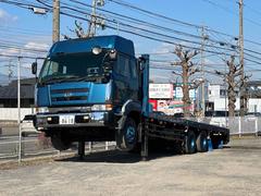 ビッグサム  検査バーセルフローダー 重機運搬車 ビッグサム 車検付 ハイルフ 56万キロ台 平成11年 V8 2デフ 積載量12.100KG   荷台766×246cm 3軸低床 カスタム 6MT ウィンチ 中古車画像