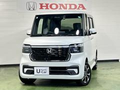 N-BOXカスタム コーディネートスタイル 当社試乗車 純正8インチナビ 夏冬タイヤ付 ドラレコ TVフル リアカメラ ETC 4WD 両側電動スライドドア アルミホイール シートヒーター オートクルーズコントロール アイドリングストップ 中古車画像