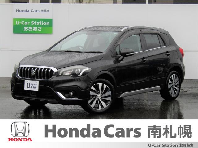 ＳＸ４ Ｓクロス ベースグレード　ワンオーナー　社外ナビ　バックカメラ　衝突軽減ブレーキ　ＥＴＣ　フルセグ　Ｂｌｕｅｔｏｏｔｈ　ＵＳＢ　ＣＤ／ＤＶＤ　ＬＥＤライト　オートエアコン　シートヒーター　サイドエアバッグ　パドルシフト（1枚目）