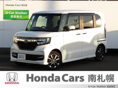 N-BOXカスタム G・Lホンダセンシング 当社下取り車 純正ナビ バックカメラ 前側ドラレコ エンスタ ETC 両側PSD フルセグ Bluetooth USB LEDライト オートエアコン シートヒーター サイドエアバッグ ドアバイザー 中古車画像