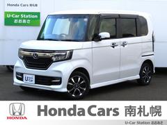 N-BOXカスタム G・Lホンダセンシング ワンオーナー 純正ディスプレイオーディオ バックカメラ ETC 左側PSD ワンセグ USB LEDライト オートライト オートエアコン 前席シートヒーター ドアバイザー サイドエアバッグ 中古車画像
