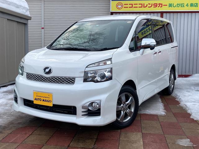 ヴォクシー トヨタ ｚｓ 煌 ４ｗｄ ワンオーナー 純正ｈｉｄライト 純正ｓｄナビｔｖフルセグ ビルトインｅｔｃ 両側パワースライドドア ａｂｓ ｗ ｓｒｓ サイドバイザー ステアリングシフト スマートキー 北海道 ｚｓ 煌 ４ｗｄ ワンオーナー 純正ｈｉｄ