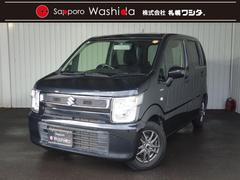ワゴンR ハイブリッドFX 4WD 社外ディスプレイオーディオ キーレスエントリー アイドリングストップ 電動格納ミラー シートヒーター ベンチシート CVT 盗難防止システム ABS ESC Bluetooth アルミホイール 中古車画像