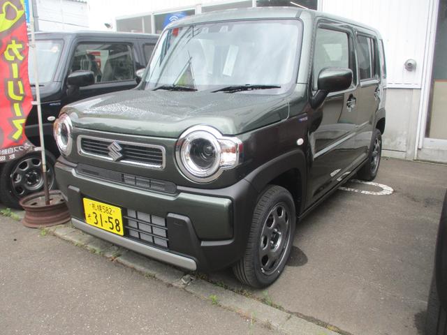 ハスラー ハイブリッドＧ　４ＷＤ　届出済未使用車　セーフティサポート　シートヒーター（1枚目）
