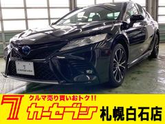 トヨタ　カムリ　ＷＳレザーパッケージ　４ＷＤ　純正ナビ　バックカメラ