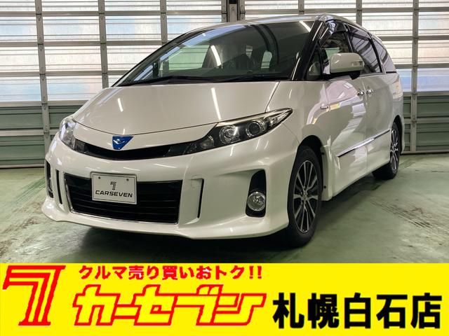 トヨタ エスティマハイブリッド アエラス　プレミアムエディション　４ＷＤ　ＥＴＣ