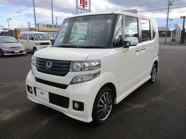 Ｎ−ＢＯＸカスタム(ホンダ) Ｇ・ターボＡパッケージ　４ＷＤ　ナビ・ＴＶ　バックカメラ　両側パワースライドドア　ＥＴＣ　車検Ｒ７年１月 中古車画像