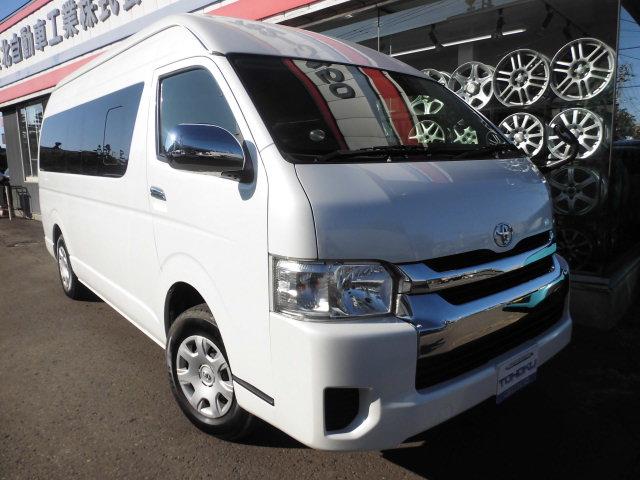 トヨタ ハイエースワゴン グランドキャビン ４ｗｄ 社外メモリナビ バックカメラ 左側パワースライドドア リヤヒーター 寒冷地仕様 268 0万円 平成28年 16年 北海道 中古車 価格 Com