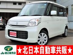 スズキ　スペーシア　Ｘ　４ＷＤ　Ｃ保証　衝突軽減ブレーキ