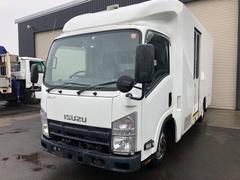 いすゞ　エルフトラック　移動販売車　４ＷＤ　冷凍機　外部電源