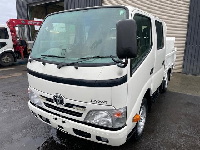 ８００Ｋｇ積　Ｗキャブ　アーム式Ｐ／Ｇ　４ＷＤ！！ 荷台内寸２０３ｘ１６０　５ＭＴ　フル装備　荷台塗装済　リアヒーター