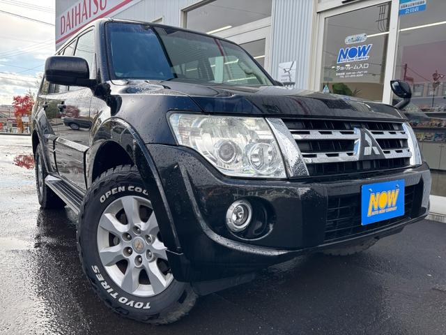 パジェロ(三菱) ロング GR ディーゼルターボ 4WD シートヒーター 純正ナビ バックカメラ 中古車画像