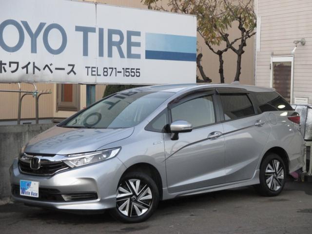 SHUTTLE(シャトル)（ホンダ）４ＷＤ　ハイブリッド　ホンダセンシング　ナビ　バックカメラ　ドライブレコーダー　ＥＴＣ　ホンダセンシング　レーンキープアシスト　クルーズコントロール　スマートキー　プッシュスタート　ドアミラーヒーター　寒冷地仕様　後期モデル　最終型 中古車画像