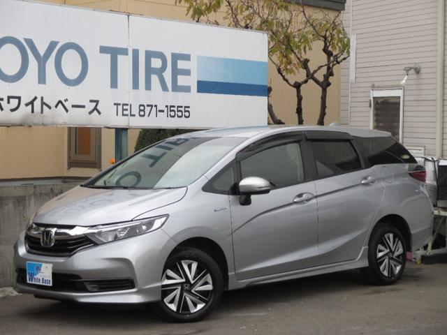 SHUTTLE(シャトル)（ホンダ）４ＷＤ　ハイブリッド　ホンダセンシング　ナビ　バックカメラ　ＥＴＣ　ホンダセンシング　レーンキープアシスト　クルーズコントロール　スマートキー　プッシュスタート　ドアミラーヒーター　フロントガラス熱線　寒冷地仕様　後期モデル　最終型 中古車画像