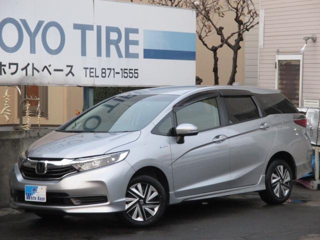 SHUTTLE(シャトル)（ホンダ）４ＷＤ　ハイブリッド　ホンダセンシング　ナビ　バックカメラ　ドライブレコーダー　ＥＴＣ　ホンダセンシング　レーンキープアシスト　クルーズコントロール　スマートキー　プッシュスタート　ドアミラーヒーター　寒冷地仕様　後期モデル　最終型 中古車画像