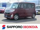 ダイハツ タント カスタムＲＳ　ＳＡ　４ＷＤ　純正メモリナビ　フ...