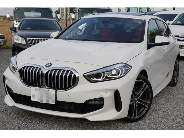 １シリーズ(BMW) １１８ｄ　Ｍスポーツ　エディションジョイ＋　純正ナビ・バックカメラ・レッドレザーシート・アンビエントライト・電動サンルーフ・メモリーパワーシート・シートヒーター・ライブコックピット・インテリジェントセーフティ・置くだけ充電・ＥＴＣ・ワンオーナー 中古車画像