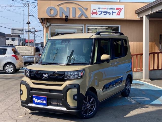 ダイハツ タント ファンクロス　４ＷＤ　ＬＥＤヘッドライト　バックカメラ　両側パワースライドドア　シートヒーター