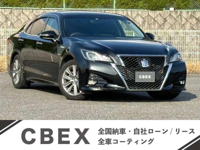 トヨタ クラウンハイブリッド アスリートＳ　アスリート　ハイブリッド２．５Ｓ　プリクラッシュセーフティ　レーダークルーズコントロール　リモコンスターター　ドラレコ　オート格納ミラー　ＬＥＤヘッドライト　ＴＶ　ＥＴＣ