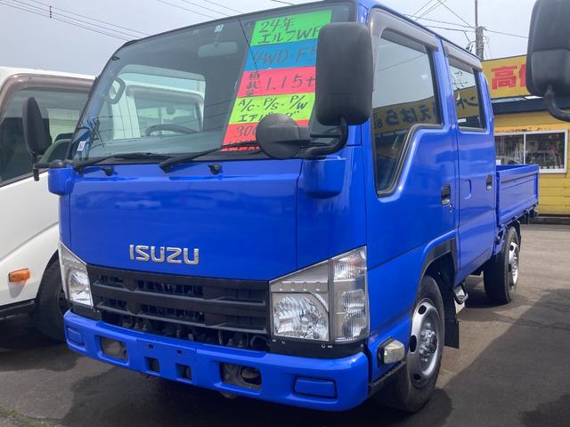 いすゞ エルフトラック 　３．０Ｄ　４ＷＤ　ダブルピック