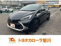 アクア Z E-Four TSS LEDヘッドライト BSM 10.5インチDA フルセグTV Bluetooth パノラミックビューモニター 夏冬アルミホイール AC100V/1500Wコンセント 寒冷地仕様 中古車画像