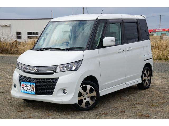 パレットＳＷ(スズキ) リミテッド　４ＷＤ　夏冬タイヤ　ナビ　バックカメラ　スマートキー　プッシュスタート 中古車画像