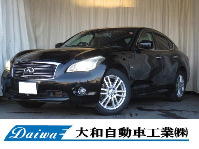 フーガ(日産) ３７０ＧＴ　ＦＯＵＲ　純正ナビＴＶ　バックカメラ　ＨＩＤヘッドライト　パワーシート　プッシュスタート　純正アルミ 中古車画像