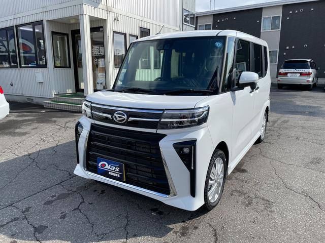 ダイハツ タント カスタムRS 走行550Km 車検R7年10月 夏の