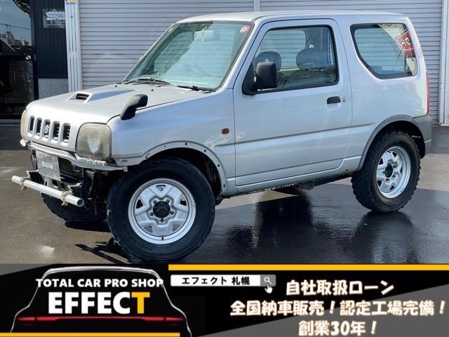 ジムニー ＸＡ　パートタイム４ＷＤ　高低二段切替式　インタークーラー付きターボ